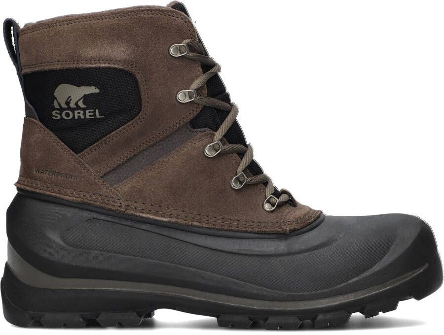 SOREL Veterboots Heren Buxton Lace Wp Maat: 46 Materiaal: Nubuck Kleur: Bruin