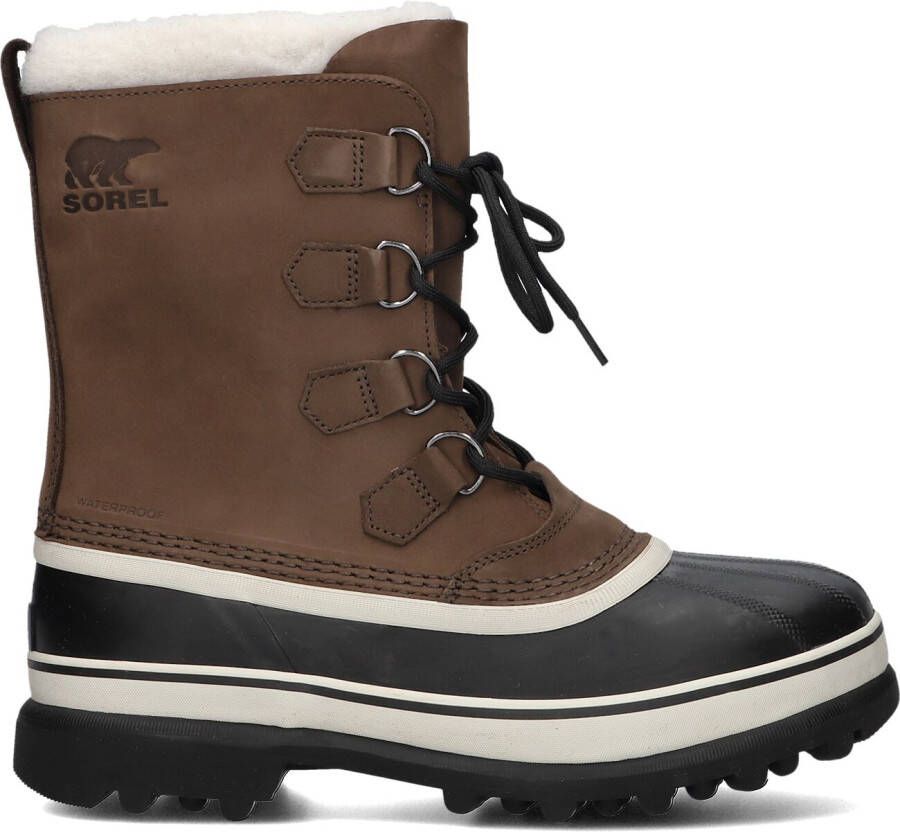 SOREL Veterboots Heren Caribou Maat: 42 5 Materiaal: Suède Kleur: Bruin