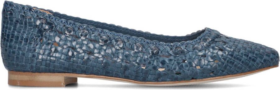 STEFANO LAURAN Ballerina Dames 2652 Maat: 41 Materiaal: Leer Kleur: Blauw