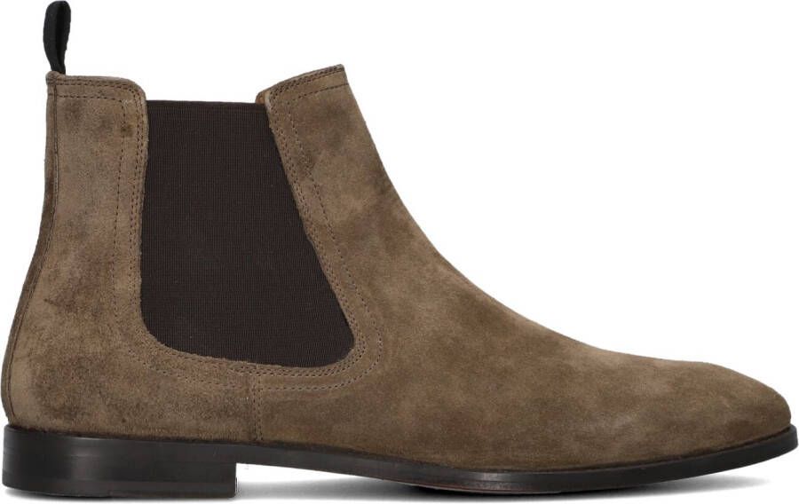 STEFANO LAURAN Chelsea Boots Heren Sl124h500 Maat: 43 Materiaal: Leer Kleur: Taupe