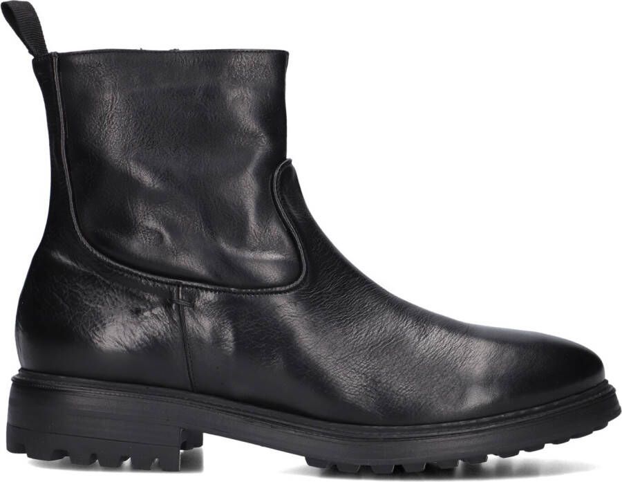 STEFANO LAURAN Enkelboots Heren Pm10 Maat: 43 Materiaal: Leer Kleur: Zwart