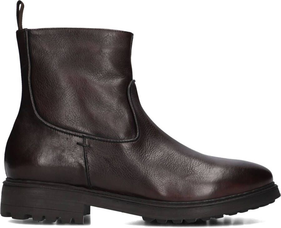 STEFANO LAURAN Enkelboots Heren Pm10 Maat: 42 Materiaal: Leer Kleur: Bruin