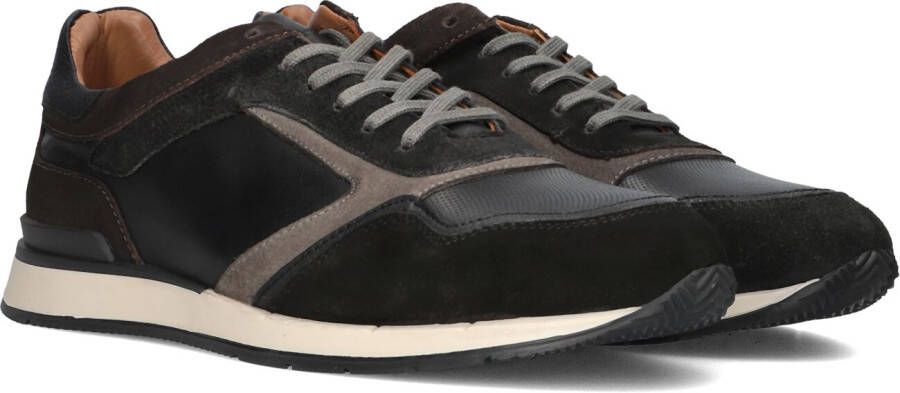 STEFANO LAURAN Lage Sneakers Heren Sl124h610 Maat: 40 Materiaal: Leer Kleur: Zwart