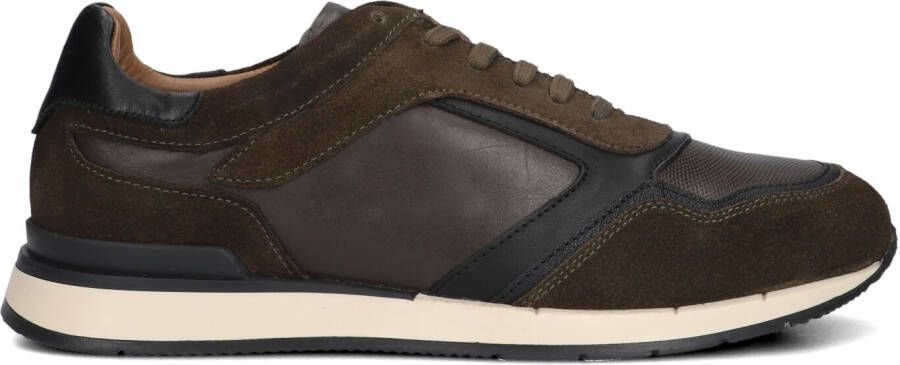 STEFANO LAURAN Lage Sneakers Heren Sl124h610 Maat: 46 Materiaal: Leer Kleur: Bruin