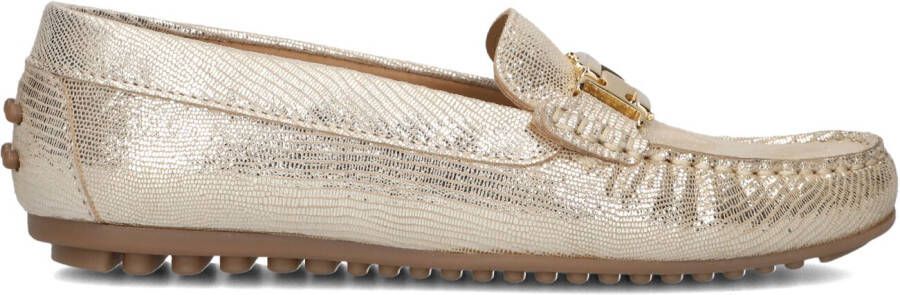 STEFANO LAURAN Mocassins Dames S3255 Maat: 38 Materiaal: Nubuck Kleur: Goud