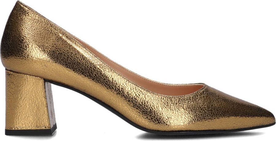 STEFANO LAURAN Pumps Dames S3076 Maat: 38 Materiaal: Leer Kleur: Goud