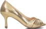 Stefano Lauran Dames Pumps Damesschoenen Leer Geen hoogte cm S3131 Goud - Thumbnail 2