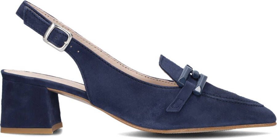 STEFANO LAURAN Pumps Dames S3254 Maat: 37 Materiaal: Suède Kleur: Donkerblauw