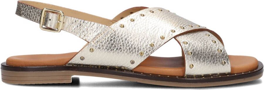 STEFANO LAURAN Sandalen Dames S3115. Maat: 36 Materiaal: Leer Kleur: Goud