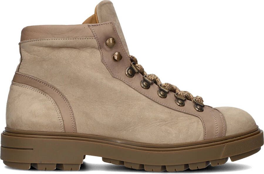 STEFANO LAURAN Veterboots Heren 1561 Maat: 45 Materiaal: Nubuck Kleur: Taupe