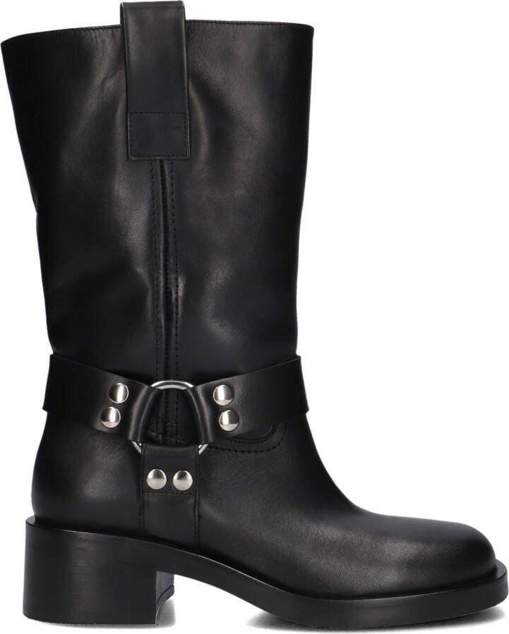 STRATEGIA Boots Dames A5607 Maat: 39 Materiaal: Leer Kleur: Zwart