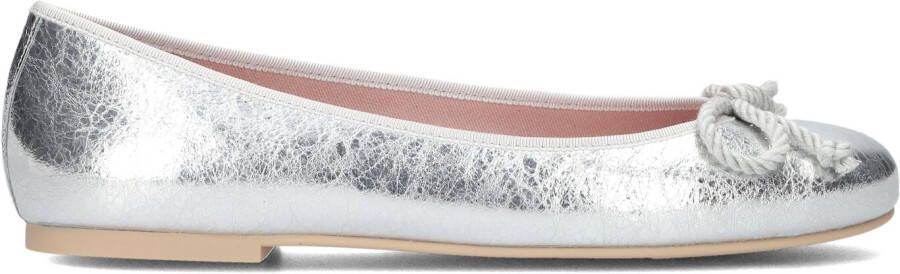 PRETTY BALLERINAS Ballerina Dames 130274 Maat: 40 Materiaal: Leer Kleur: Zilver