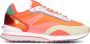 THE HOFF BRAND Lage Sneakers Dames Passion Fruit Art Maat: 41 Materiaal: Suède Kleur: Oranje - Thumbnail 3