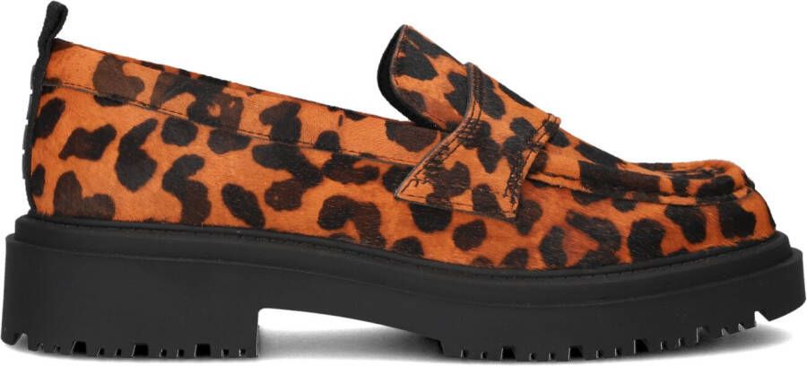 THE HOFF BRAND Loafers Dames 22428001 Maat: 41 Materiaal: Ponyhair Kleur: Oranje