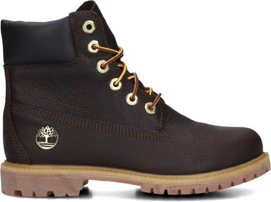 TIMBERLAND Veterboots Dames 6” Premium Women's Maat: 41 5 Materiaal: Leer Kleur: Bruin