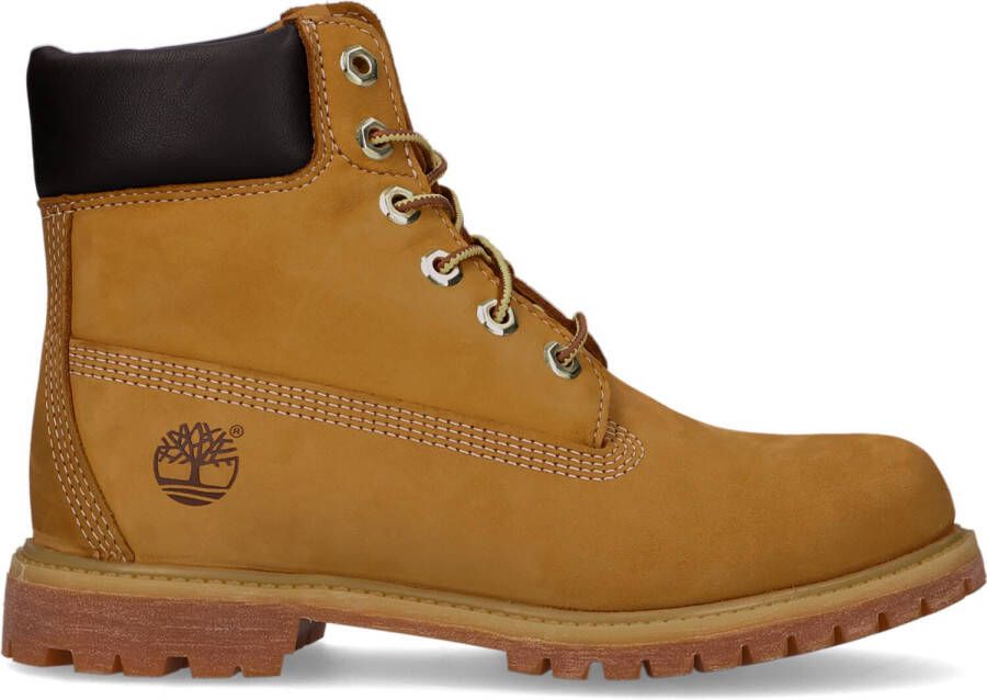 TIMBERLAND Veterboots Dames 6in Premium Maat: 39 Materiaal: Nubuck Kleur: Camel