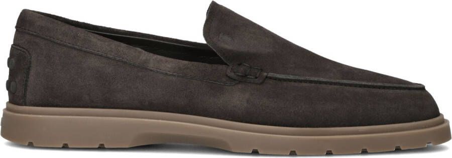 TOD&apos;S Loafers Heren Xxm59k0040re0 Maat: 43 43 5 Materiaal: Suède Kleur: Bruin