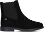 TOMMY HILFIGER Chelsea Boots Dames Flag Low Chelsea Maat: 36 Materiaal: Suède Kleur: Zwart - Thumbnail 3