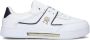 TOMMY HILFIGER Lage Sneakers Dames Th Prep Court Maat: 36 Materiaal: Leer Kleur: Wit - Thumbnail 3