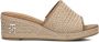 TOMMY HILFIGER Muiltjes Th Rope Wedge Maat: 41 Materiaal: Textiel Kleur: Beige - Thumbnail 3