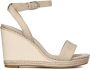 TOMMY HILFIGER Sandalen Dames Rope Webbing Wedge Maat: 41 Materiaal: Katoen Kleur: Beige - Thumbnail 3