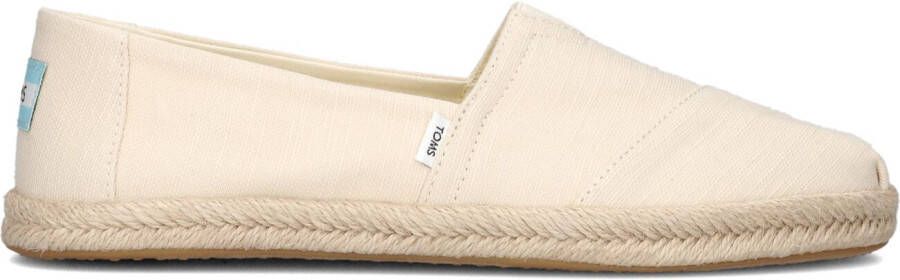 TOMS Espadrilles Dames Alpargata Rope Maat: 36 Materiaal: Canvas Kleur: Beige