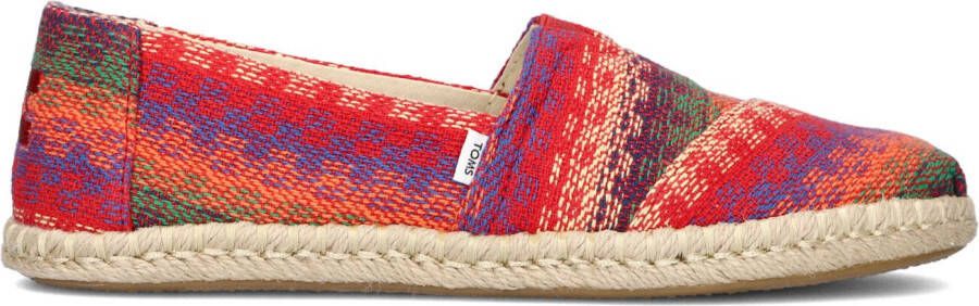 TOMS Espadrilles Dames Alpargata Rope Maat: 36 Materiaal: Canvas Kleur: Multi