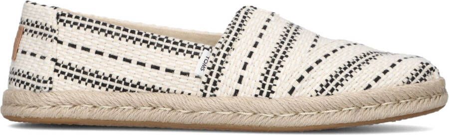 TOMS Espadrilles Dames Alpargata Rope Maat: 37 Materiaal: Textiel Kleur: Wit