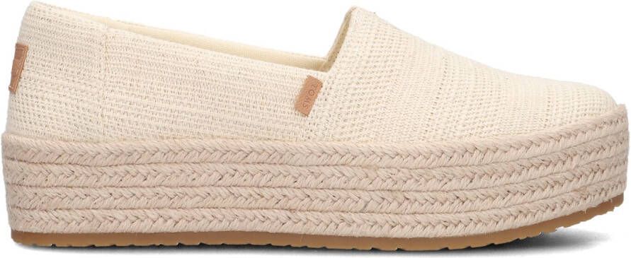 TOMS Espadrilles Dames Valencia Maat: 42 Kleur: Beige