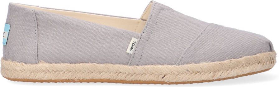 TOMS Espadrilles Dames Wm Alpargata Rope Maat: 38 5 Materiaal: Canvas Kleur: Grijs