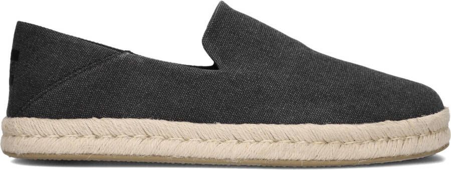 TOMS Instappers Heren Santiago Heren Maat: 46 Materiaal: Canvas Kleur: Zwart