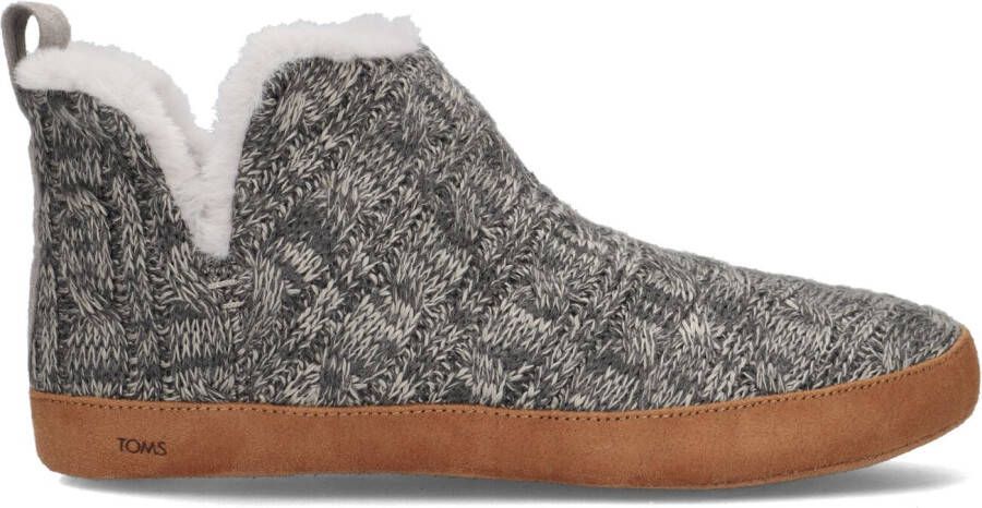 TOMS Pantoffels Dames Lola Maat: 38 39 Materiaal: Textiel Kleur: Grijs