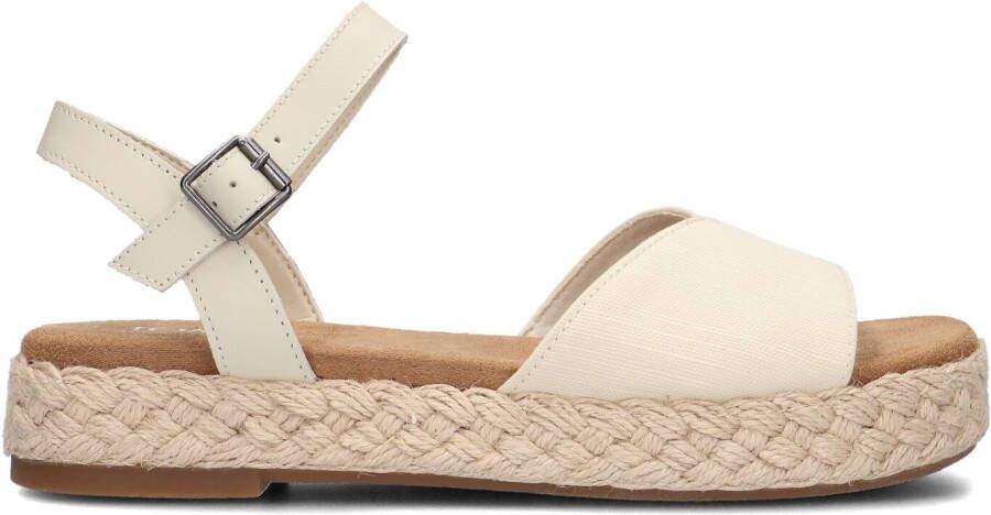 TOMS Sandalen Dames Abby Maat: 37 Materiaal: Canvas Kleur: Beige