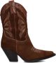 TORAL Cowboylaarzen Dames 12371 Maat: 41 Materiaal: Suède Kleur: Cognac - Thumbnail 3