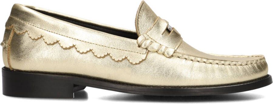 TORAL Loafers Dames Coin Maat: 38 Materiaal: Leer Kleur: Goud