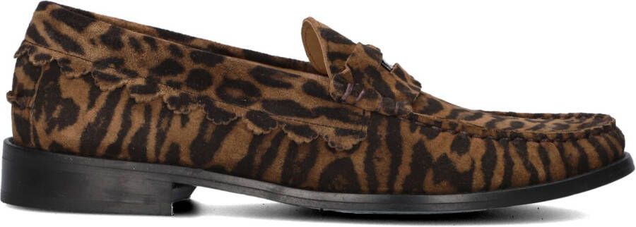 TORAL Loafers Dames Coin Maat: 37 Materiaal: Suède Kleur: Bruin