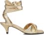 TORAL Sandalen Dames Sara Maat: 38 Materiaal: Leer Kleur: Goud - Thumbnail 3