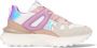 Runner Sneaker Track Run Lage sneakers Leren Sneaker Dames Paars - Thumbnail 2