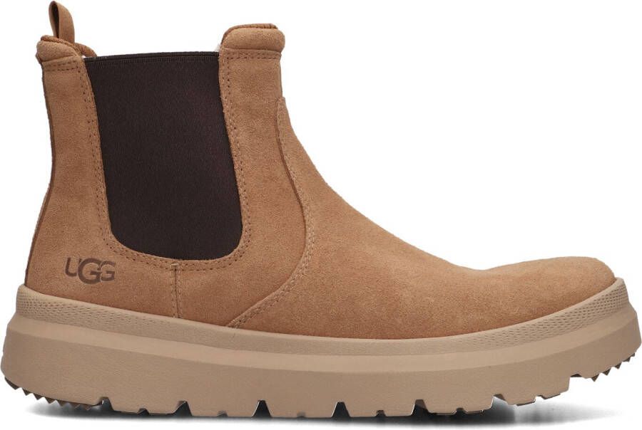 UGG Chelsea Boots Heren Burleigh Chelsea Maat: 41 Materiaal: Suède Kleur: Cognac