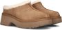 UGG Clogs Dames New Heights Cozy Clog Maat: 41 Materiaal: Suède Kleur: Cognac - Thumbnail 3