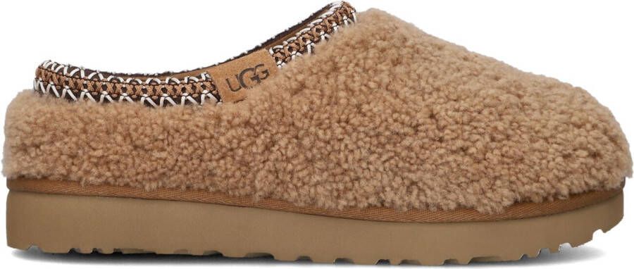 UGG Instappers Dames Tasman Maxi Curly Maat: 43 Materiaal: Textiel Kleur: Cognac