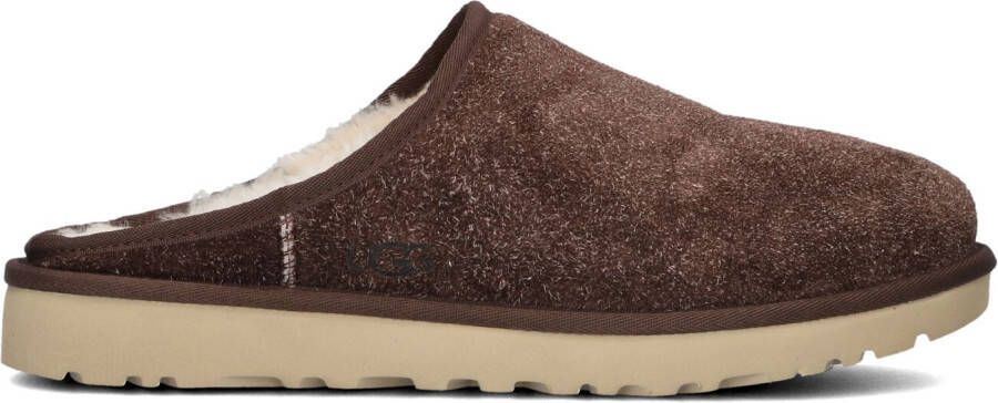 UGG Instappers Heren Classic Slip-on Shaggy Maat: 41 Materiaal: Suède Kleur: Bruin