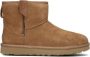 UGG Vachtlaarzen Dames Classic Mini Bailey Zip Maat: 43 Materiaal: Suède Kleur: Camel - Thumbnail 3