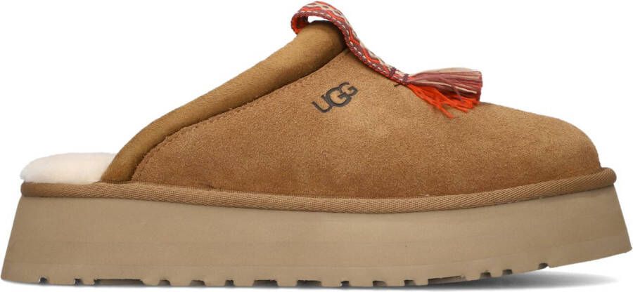 UGG Pantoffels Dames Tazzle Maat: 37 Materiaal: Suède Kleur: Bruin