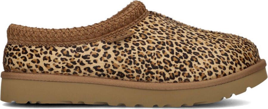 UGG Pantoffels Dames W Tasman Speckels Maat: 36 Materiaal: Ponyhair Kleur: Cognac