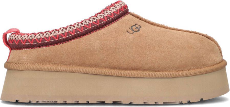 UGG Pantoffels Dames W Tazz Maat: 37 Materiaal: Suède Kleur: Cognac