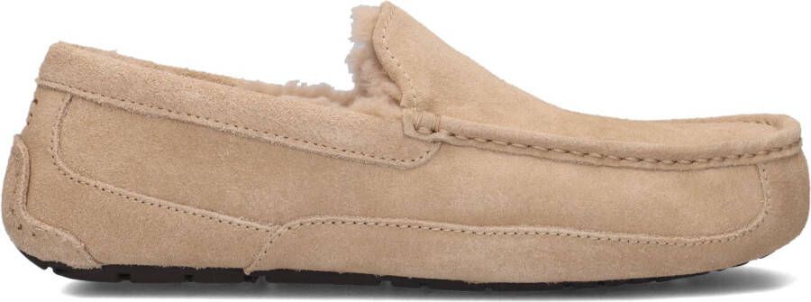 UGG Pantoffels Heren Ascot Maat: 44 Materiaal: Suède Kleur: Beige