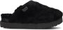 UGG Pantoffels Dames W Fuzz Sugar Slide Maat: 39 Materiaal: Textiel Kleur: Zwart - Thumbnail 2