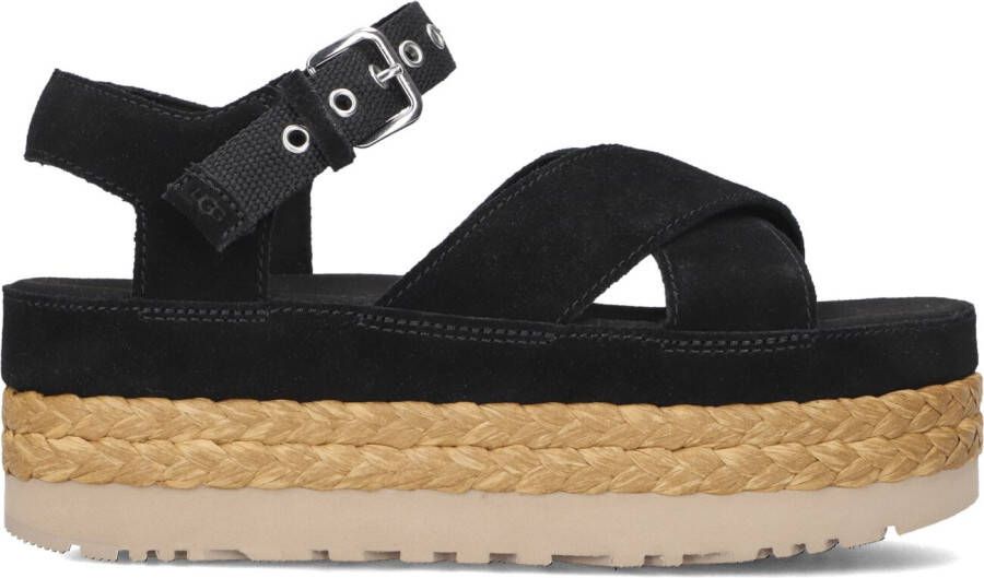 UGG Sandalen Dames Aubrey Ankle Maat: 46 Materiaal: Suède Kleur: Zwart