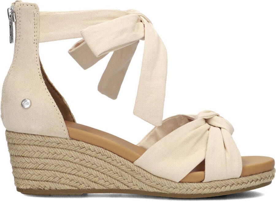 UGG Sandalen Dames Yarrow Maat: 40 Materiaal: Suède Kleur: Beige